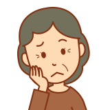 シワに悩む女性